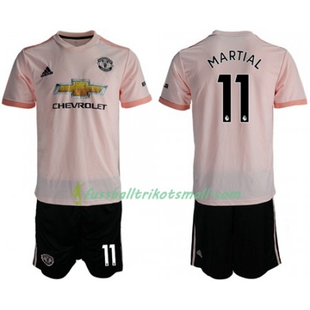 Fußballtrikots Manchester United Martial 11 Kinder 2018-2019 Kurzarm Auswärts-trikot kaufen